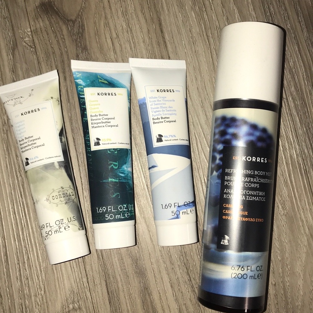 Korres Beauty Bundle-All New Never Used